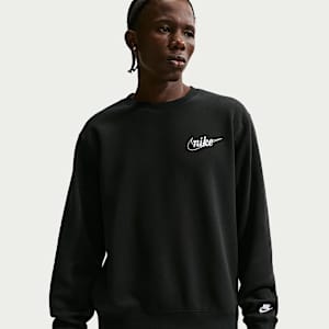 Nike Sportswear Club Men's Fleece Crew-Neck Sweatshirt. Nike RO